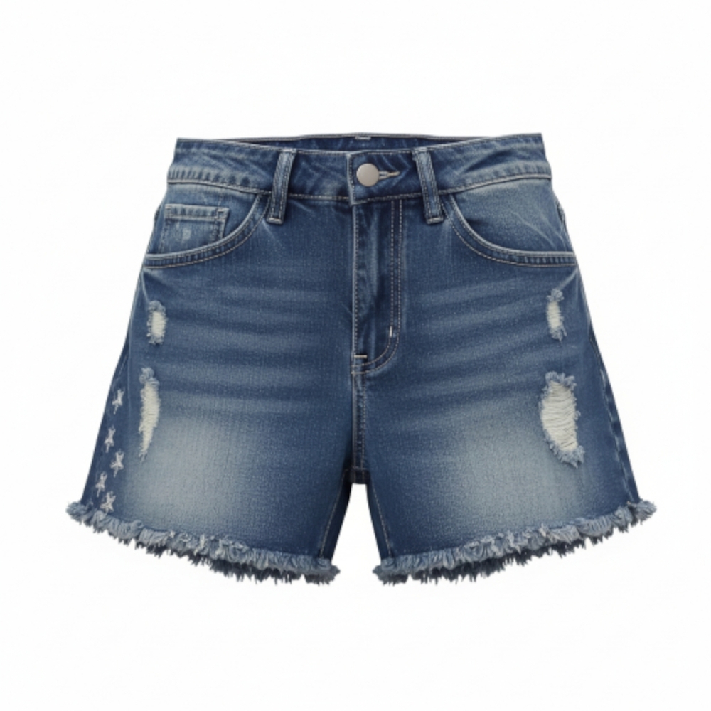 Women's Blue Denim Shorts SIZE MEDIUM
